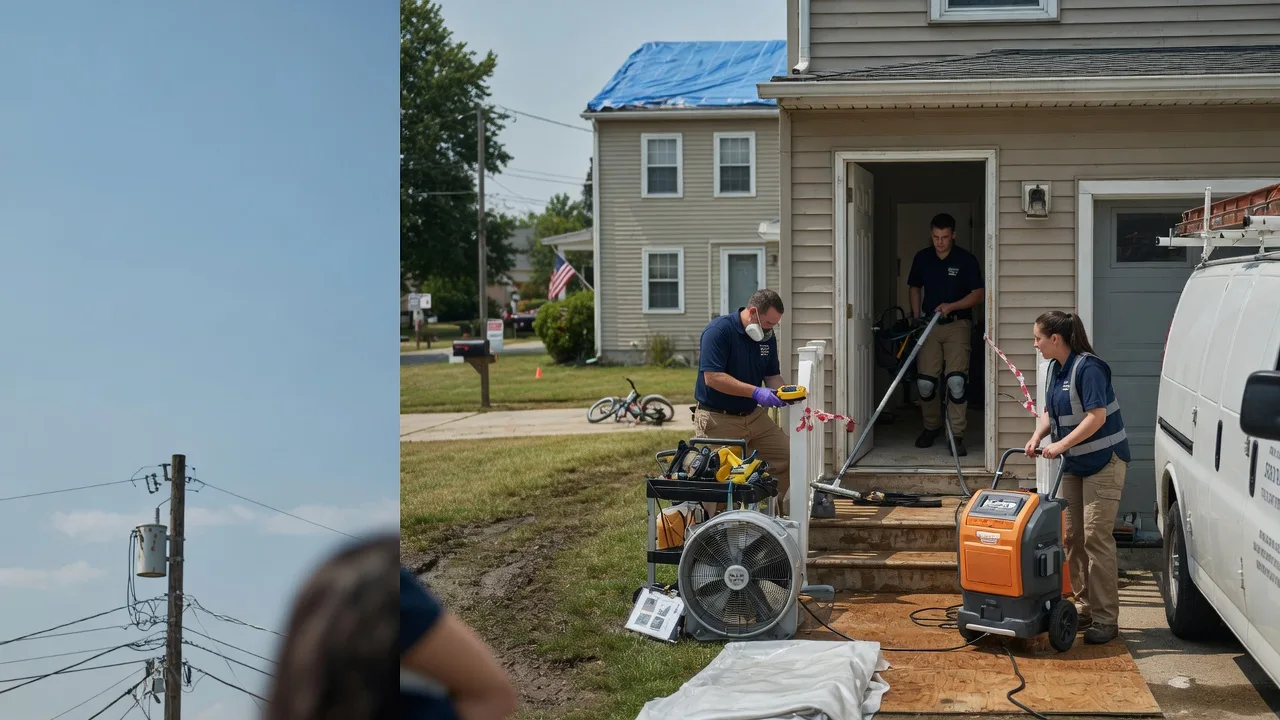 Water Damage Repair in Three Rivers, MI near me